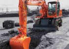 Колесный экскаватор DX160W